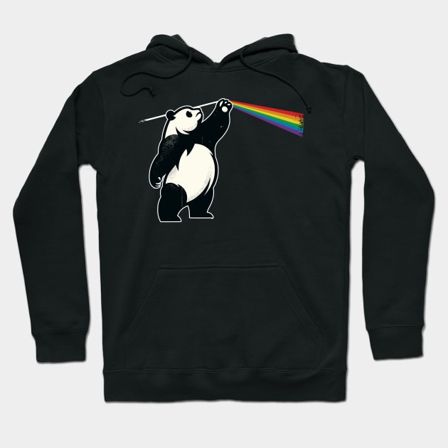 Panda Rock Music Concert Festival Funny Panda Hoodie by KsuAnn